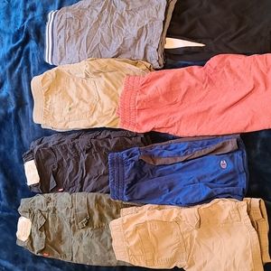 8 pair of assorted boys shorts. Sizes 6-8.